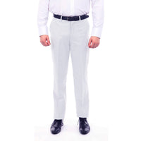 3 piece White Slim Fit Men's Suit with Vest Set Sean Alexander Suits - Paul Malone.com