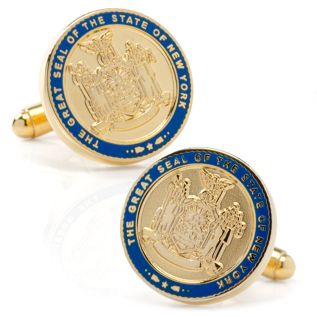 New York State Seal Cufflinks