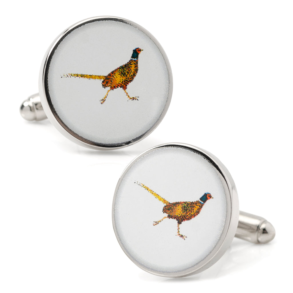 Pheasant Bird Cufflinks