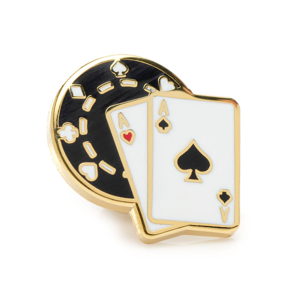 Poker Lapel Pin