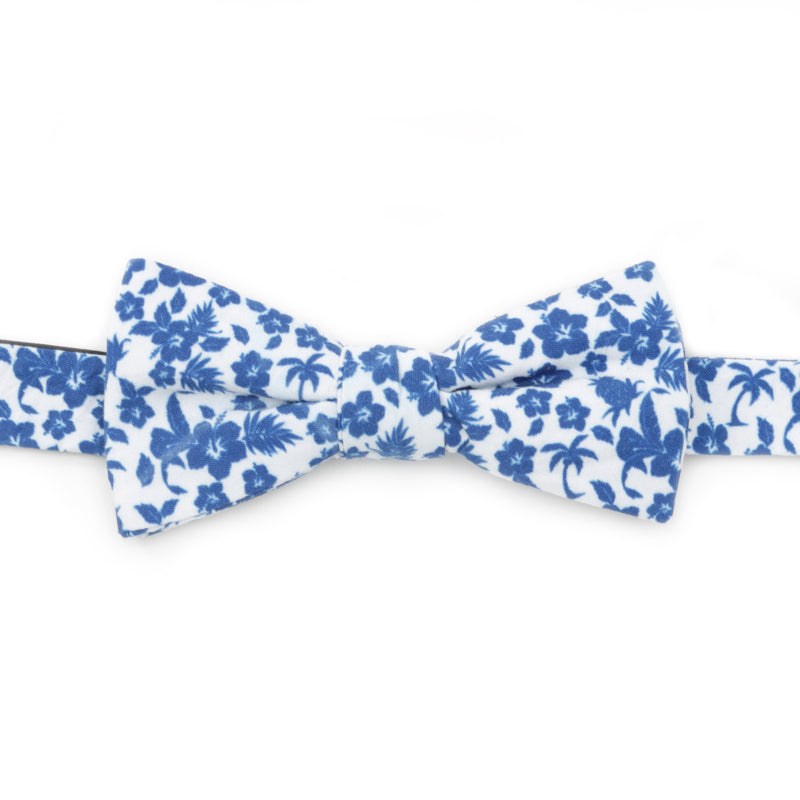 Tropical Blue Men’s Bow Tie