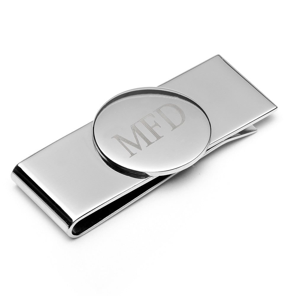 Stainless Steel Engravable Money Clip