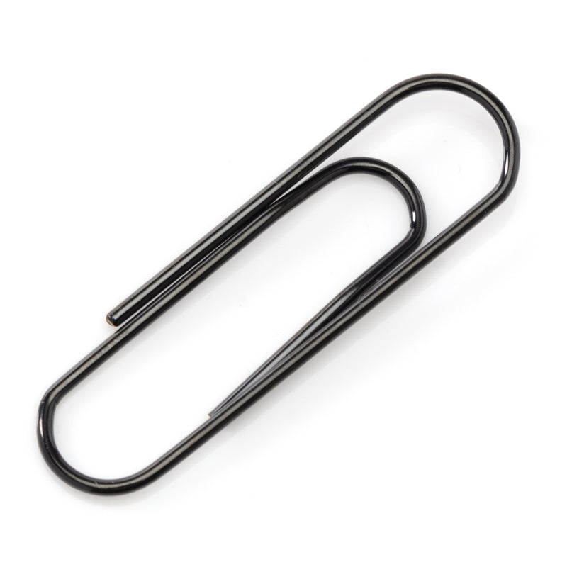 Black Stainless Steel Paper Clip Money Clip