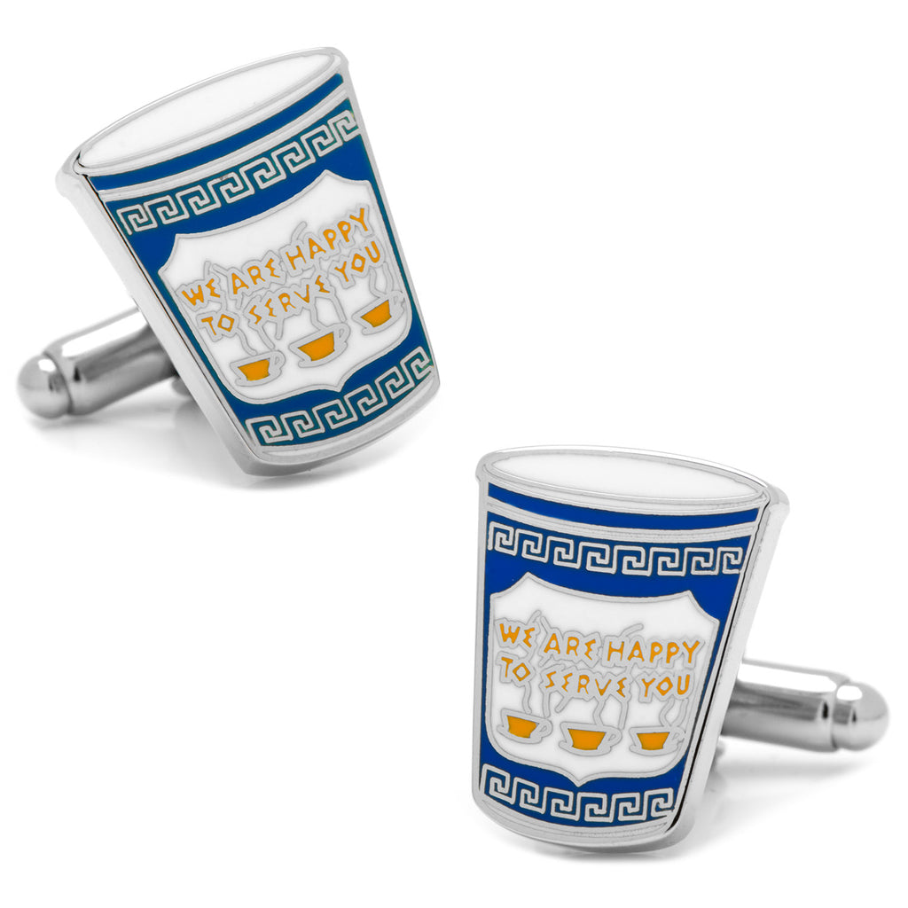 Greek Coffee Cufflinks