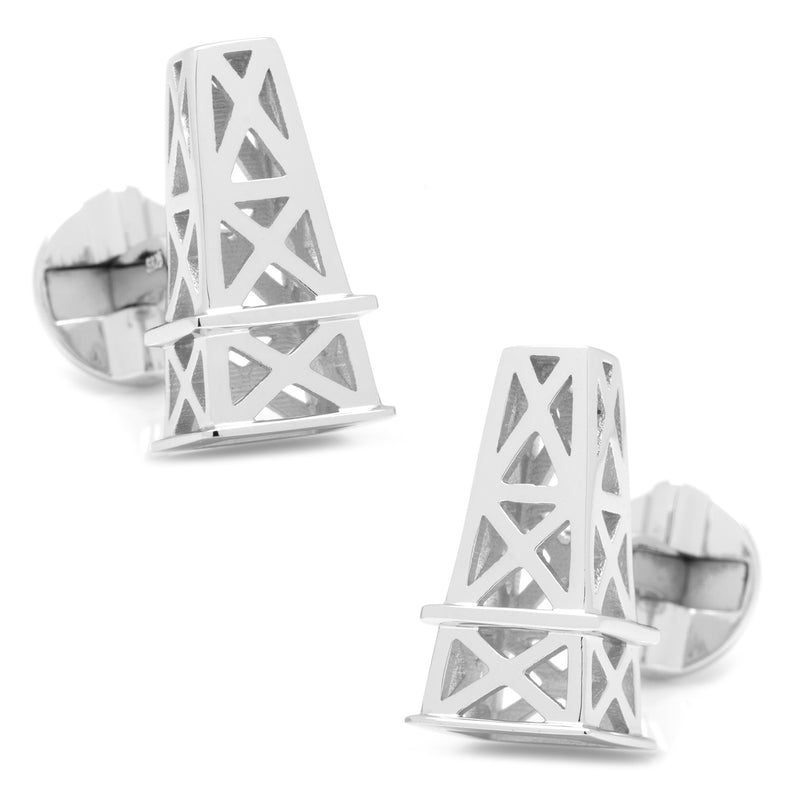 Oil Derrick Cufflinks